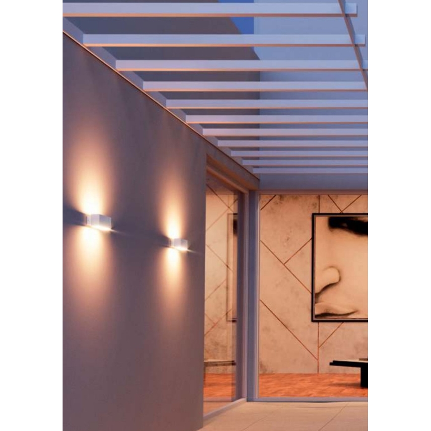 Redo 90095 - Kinkiet zewnętrzny LED PLANIT LED/10W/230V 3000K IP54 biały