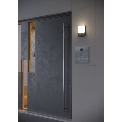 Redo 90130 -LED Zewnętrzny kinkiet COLIN LED/9W/230V 4000K IP54 antracyt