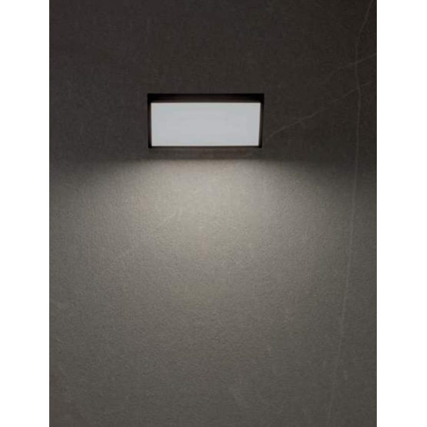 Redo 90159 - LED Kinkiet zewnętrzny MAKO 1xLED/12W/230V IP65