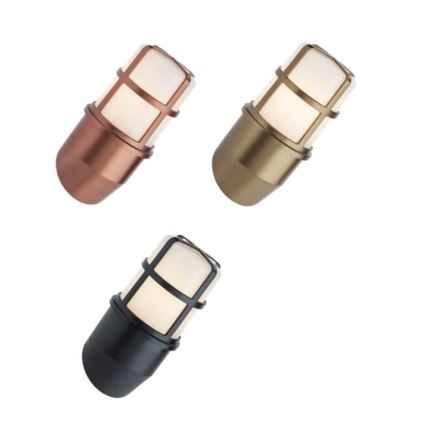 Redo 90203 - Kinkiet zewnętrzny TRITON 1xE27/28W/230V IP54 miedź