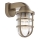 Redo 90205 - Zewnętrzna lampa ścienna CAGE 1xE27/28W/230V IP44 mosiądz