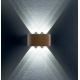 Redo 90227 - LED Kinkiet zewnętrzny FABO LED/6W/230V 3000K IP54 brązowy