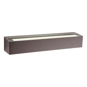 Redo 90261 - Zewnętrzny kinkiet LED AROOS LED/21W/230V 3000K IP65 brązowy