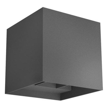 Redo 90296 - LED zewnętrzna oprawa ścienna VARY 2xLED/10W/230V 3000K IP54 antracyt