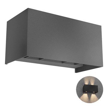 Redo 90303 - LED Kinkiet zewnętrzny VARY 4xLED/5W/230V 4000K IP54 antracyt