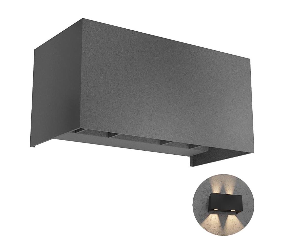 Redo 90303-LED Kinkiet zewnętrzny VARY 4xLED/5W/230V 4000K IP54 antracyt