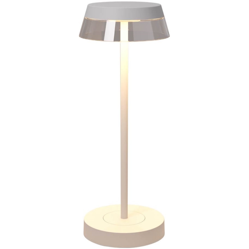 Redo 90306 - LED Ściemnialna dotykowa lampa stołowa ILUNA LED/2,5W/5V 2700-3000K 3000 mAh IP65 biała