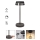 Redo 90312 - LED dotykowa lampa stołowa ściemnialna ILUNA LED/2,5W/5V 2700-3000K 3000 mAh IP65 czarna
