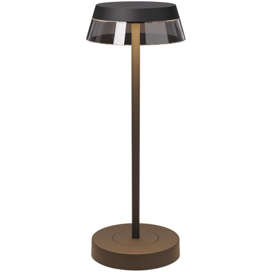 Redo 90312 - LED Ściemnialna dotykowa lampa stołowa ILUNA LED/2,5W/5V 2700-3000K 3000 mAh IP65 czarna