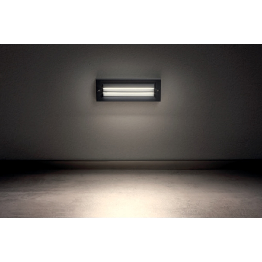 Redo 90330 - LED Kinkiet zewnętrzny KRUP LED/6W/230V IP65 antracyt