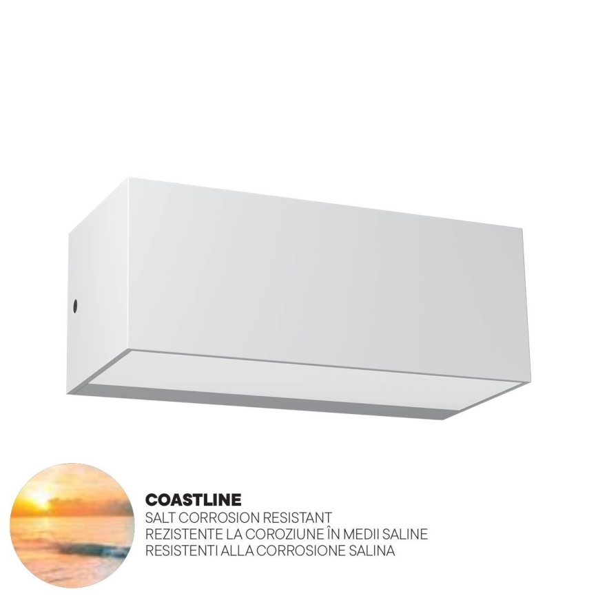 Redo 90373 - LED Kinkiet zewnętrzny LAMPRIS LED/13W/230V IP65 biały