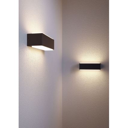 Redo 90402 - LED Kinkiet zewnętrzny DASH LED/9W/230V 4000K IP65 antracyt