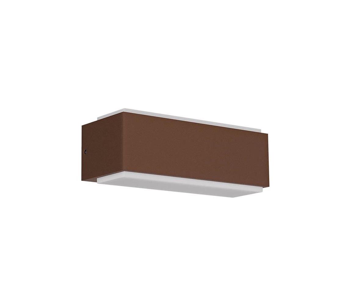 Redo 90404 - LED Kinkiet zewnętrzny DASH LED/9W/230V 4000K IP65 brązowy