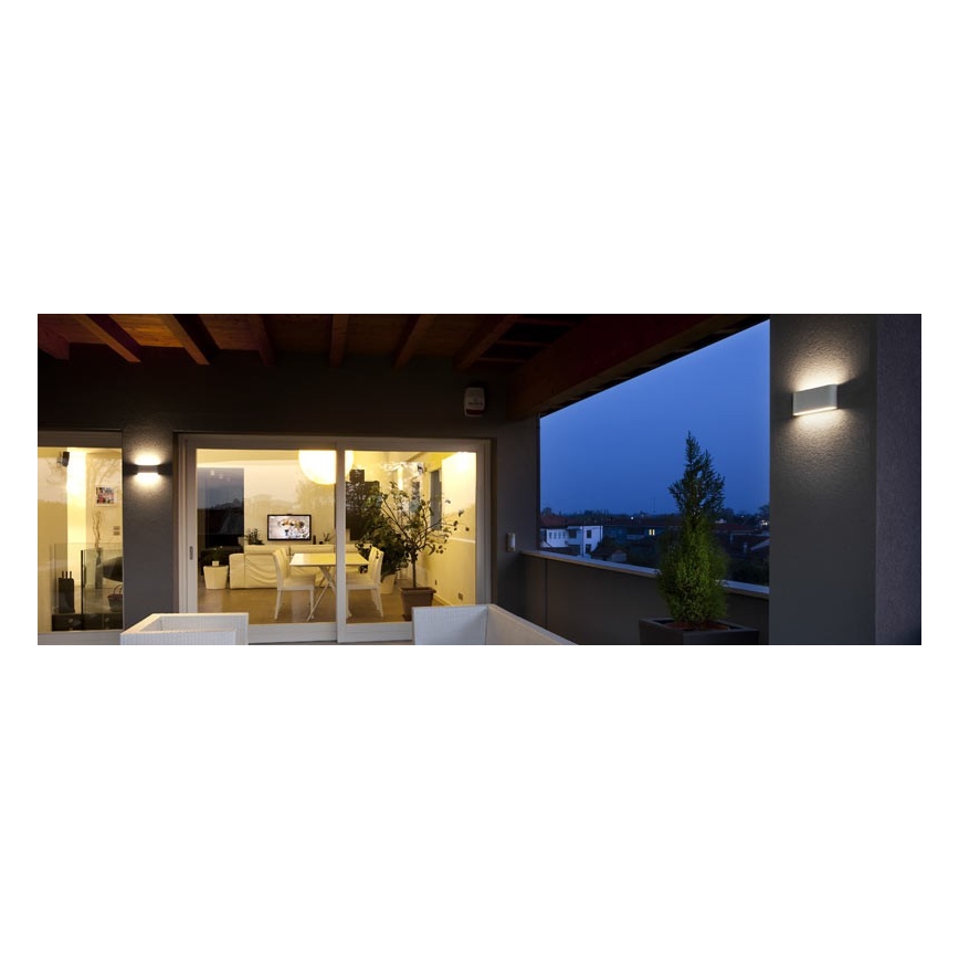 Redo 90451 - LED kinkiet zewnętrzny KLIPPE LED/24W/230V 3000K IP54 biały