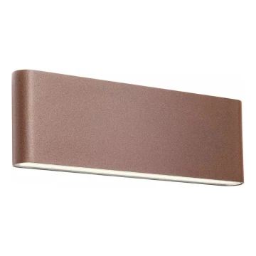 Redo 90453 - Zewnętrzny kinkiet LED KLIPPE LED/24W/230V 3000K IP54 brązowy