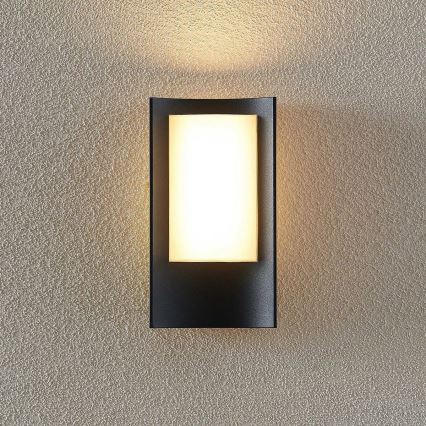 Redo 90483 - LED Kinkiet zewnętrzny WARP LED/8W/230V 3000K IP44 antracyt