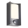 Redo 90486 - LED Kinkiet zewnętrzny z czujnikiem WARP LED/8W/230V 3000K IP44 antracyt