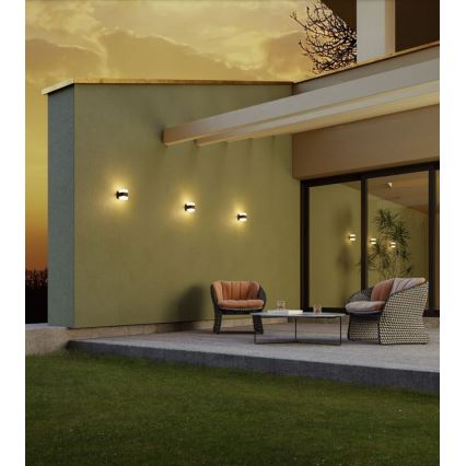 Redo 90492 - LED Kinkiet zewnętrzny TOK LED/14,8W/230V IP44 antracyt