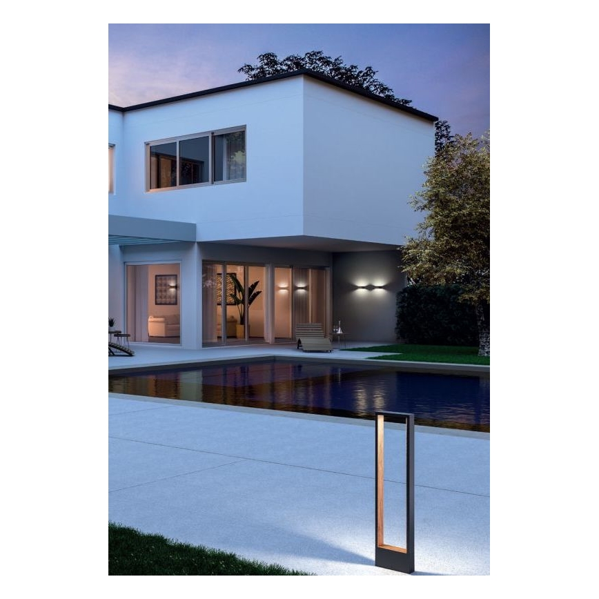 Redo 90508 - LED Kinkiet zewnętrzny WALD LED/10W/230V IP65 antracyt