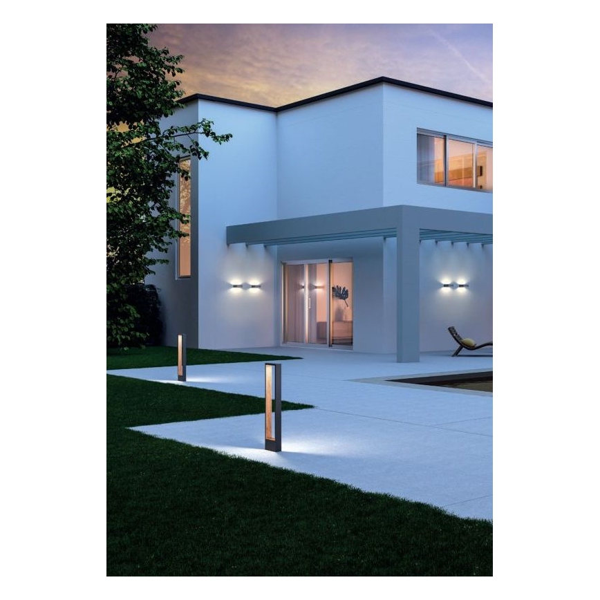 Redo 90508 - LED Zewnętrzna Lampa Ścienna WALD LED/10W/230V IP65 antracyt
