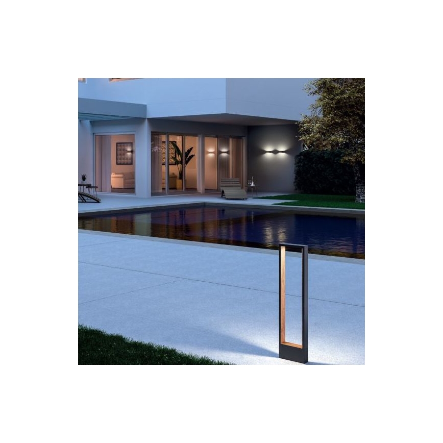 Redo 90509 - LED Lampa zewnętrzna WALD LED/10W/230V IP65 antracyt