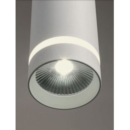 Redo 90513 - LED Lampa wisząca zewnętrzna KLOU LED/9W/230V IP54 biała