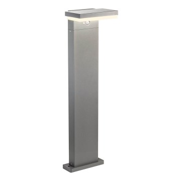 Redo 90536 - LED Lampa solarna z czujnikiem TAIYO LED/2W/3,7V 3000K 2200 mAh IP54 antracyt