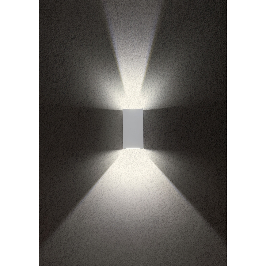 Redo 90552 - LED kinkiet zewnętrzny VARY 2xLED/10W/230V 3000K IP54 biały