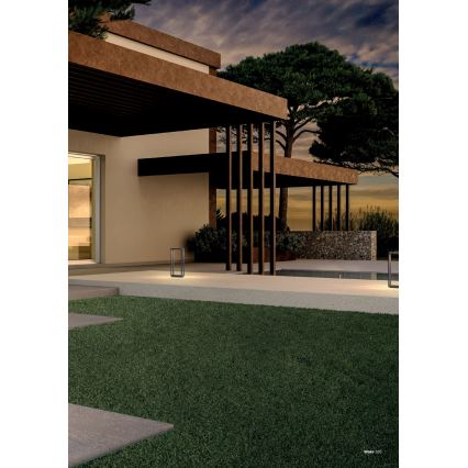 Redo 90581 - Lampa zewnętrzna LED WAKE LED/8W/230V 3000K 50 cm IP65 antracyt