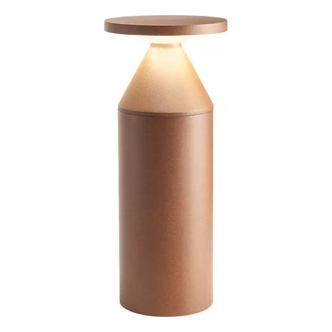 Redo 90590 - Lampa zewnętrzna LED BIRO LED/12W/230V 3000K 30 cm CRI 90 IP65 brązowa