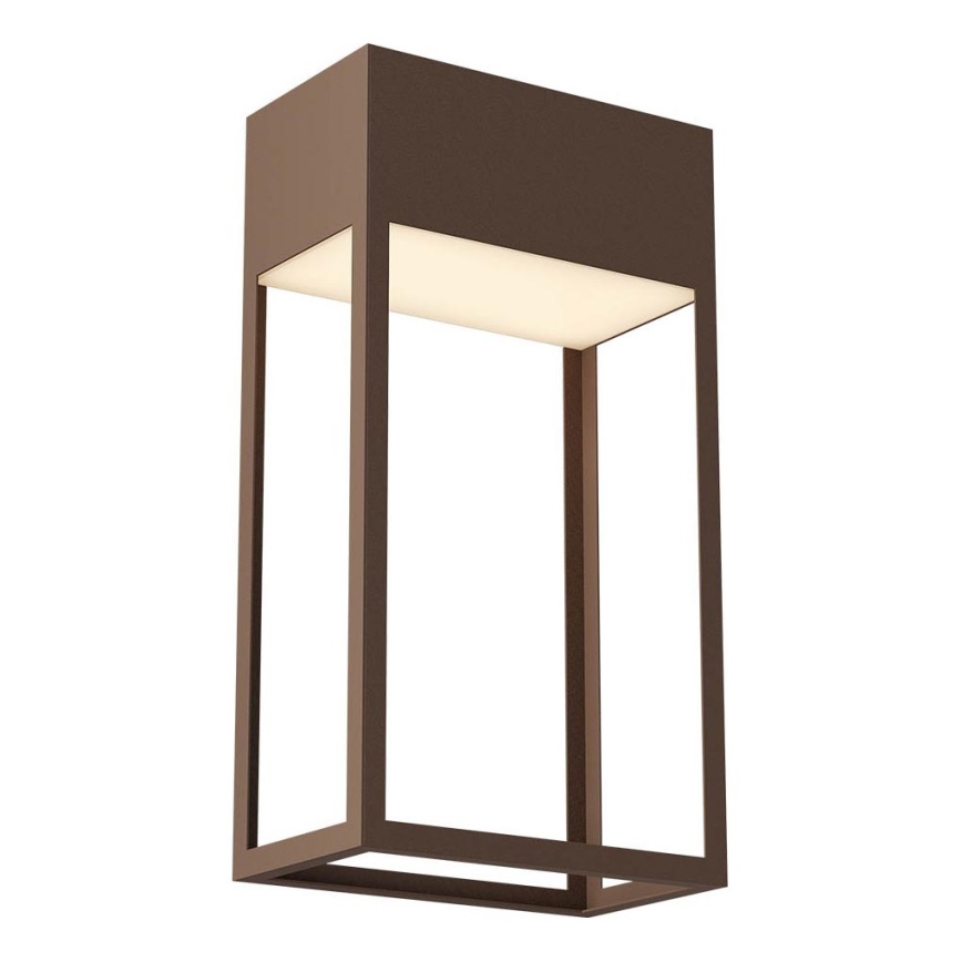 Redo 90604 - Zewnętrzna oprawa ścienna LED STAND LED/20W/230V/3000K/CRI 90/IP65/brązowa