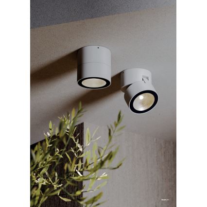 Redo 90626 - LED Zewnętrzna oprawa punktowa SHAFT LED/13W/230V 3000K śr. 9 cm IP65 biała