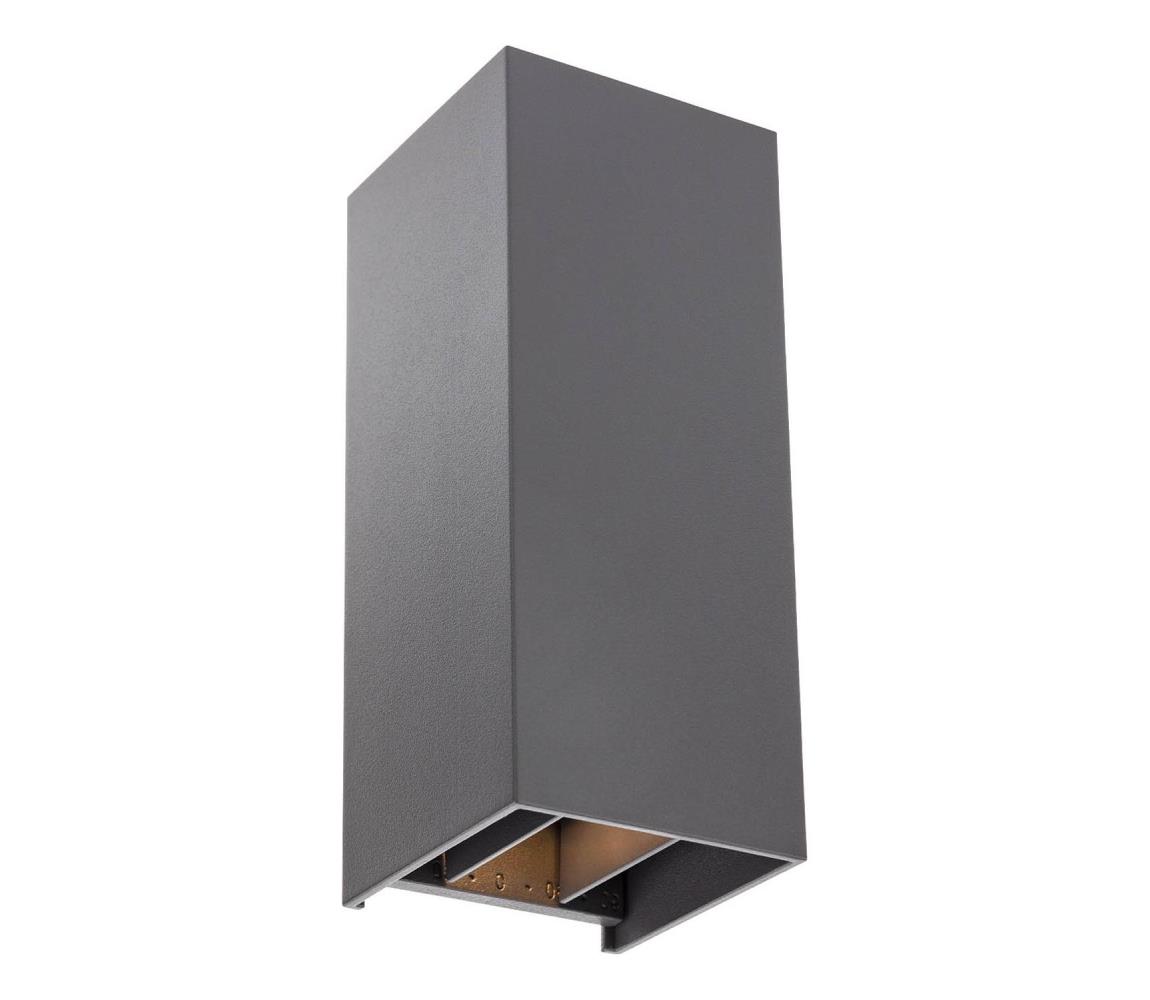 Redo 90636 - LED Oświetlenie zewnętrzne SONNY 2xLED/5W/230V 2200/4000K IP54 antracyt