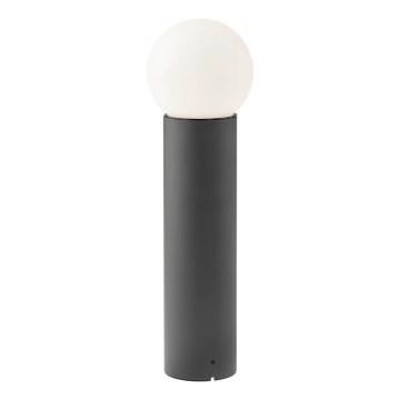 Redo 90642 - Lampa zewnętrzna BULK 1xE27/28W/230V 50 cm IP44 antracyt