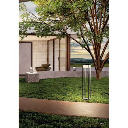 Redo 90677 - Lampa zewnętrzna LED MAX LED/15W/230V 3000K 80 cm IP65 antracyt