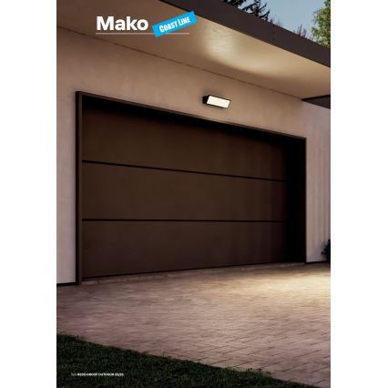 Redo 90678 - Zewnętrzny kinkiet LED MAKO/65W/230V 3000K IP65 antracyt