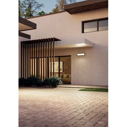 Redo 90678 - Zewnętrzny kinkiet LED MAKO/65W/230V 3000K IP65 antracyt