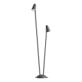 Redo 90711 - LED lampa zewnętrzna NIVALIS 2xLED/6,9W/230V 3000K 110 cm IP65 antracyt