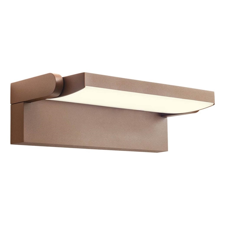 Redo 90716 - Zewnętrzny kinkiet LED FLIP LED/40W/230V 3000/4000/5000K CRI 90 IP54 brązowy