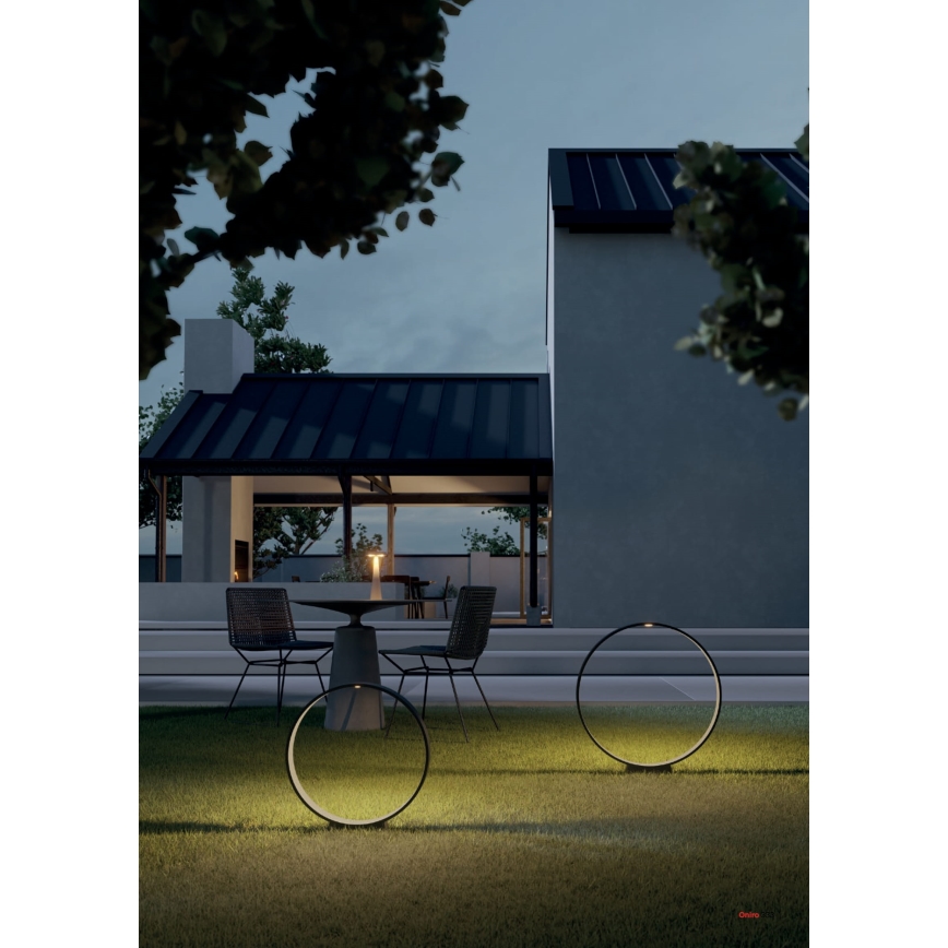 Redo 91066 - Lampa zewnętrzna LED ONIRO LED/15W/230V 3000K 49,5 cm CRI 90 IP65 antracyt