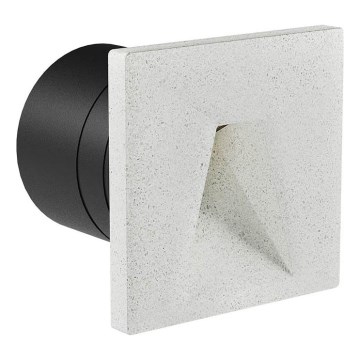 Redo 91195 - Zewnętrzna oprawa orientacyjna BAST LED/2,5W/230V 3000K CRI 90 IP65 szara