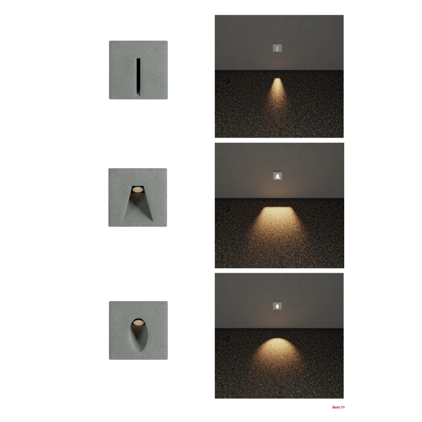Redo 91200 - Zewnętrzna oprawa orientacyjna LED BAST 2,5W/230V 3000K CRI 90 IP65 antracyt