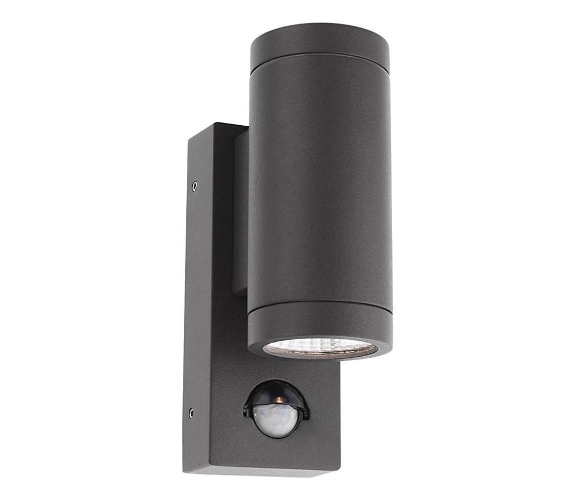 Redo 9453-LED Kinkiet zewnętrzny z czujnikiem VINCE 2xLED/3W/230V IP54 antracyt