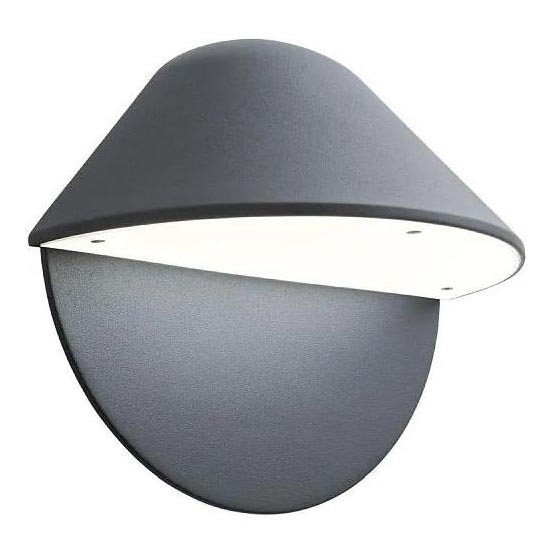 Redo 9496 - LED Zewnętrzna lampa ścienna PACMAN LED/8W/230V IP44 antracyt