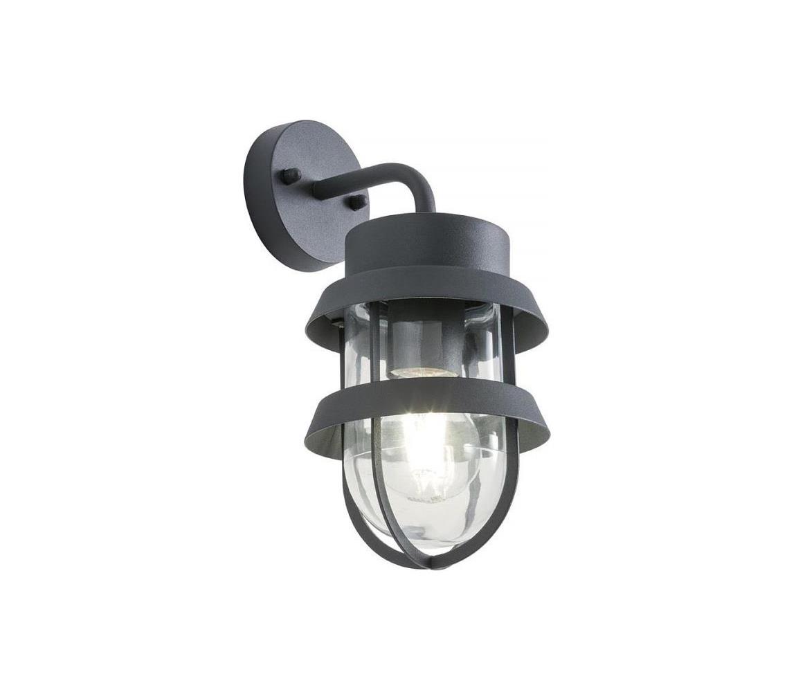 Redo 9498 - Kinkiet zewnętrzny CLAUT 1xE27/42W/230V IP44 antracyt