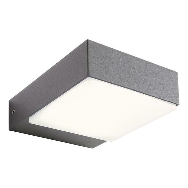Redo 9560 - LED Kinkiet zewnętrzny CUBE LED/7W/230V 3000K IP54 antracyt