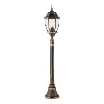 Redo 9608 - Lampa zewnętrzna SEVILLA 1xE27/42W/230V IP44 zlota/patyna