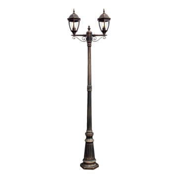 Redo 9609 - Lampa zewnętrzna SEVILLA 2xE27/42W/230V IP44 złota/patyna