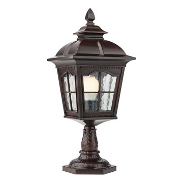 Redo 9652 - Lampa zewnętrzna YORK 1xE27/70W/230V IP44 brązowa