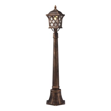 Redo 9961 - Lampa zewnętrzna BREMEN 1xE27/42W/230V IP23 złota/patyna